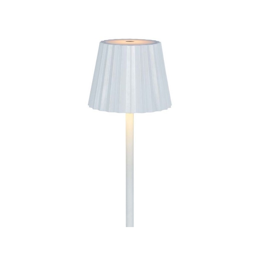 LED Ściemnialna akumulatorowa dotykowa lampa stołowa LED/4W/5V 3000-6000K 1800 mAh biała