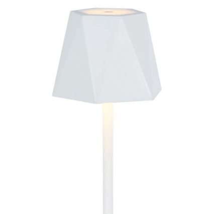 LED Ściemnialna akumulatorowa dotykowa lampa stołowa LED/4W/5V 3000-6000K 1800 mAh biała