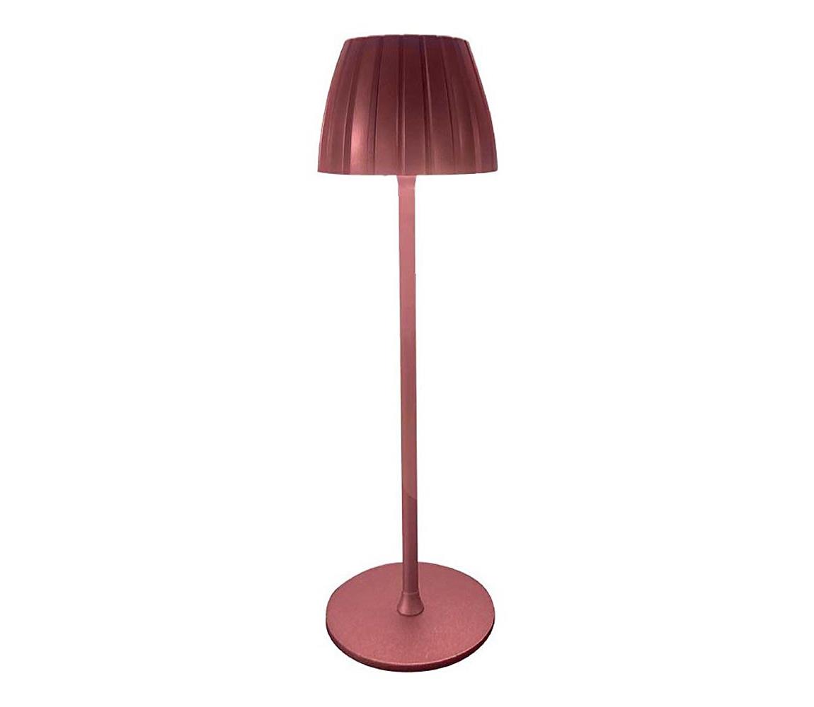 LED Ściemnialna akumulatorowa lampa stołowa LED/2,7W/5V 3000-6000K 1800 mAh brązowa