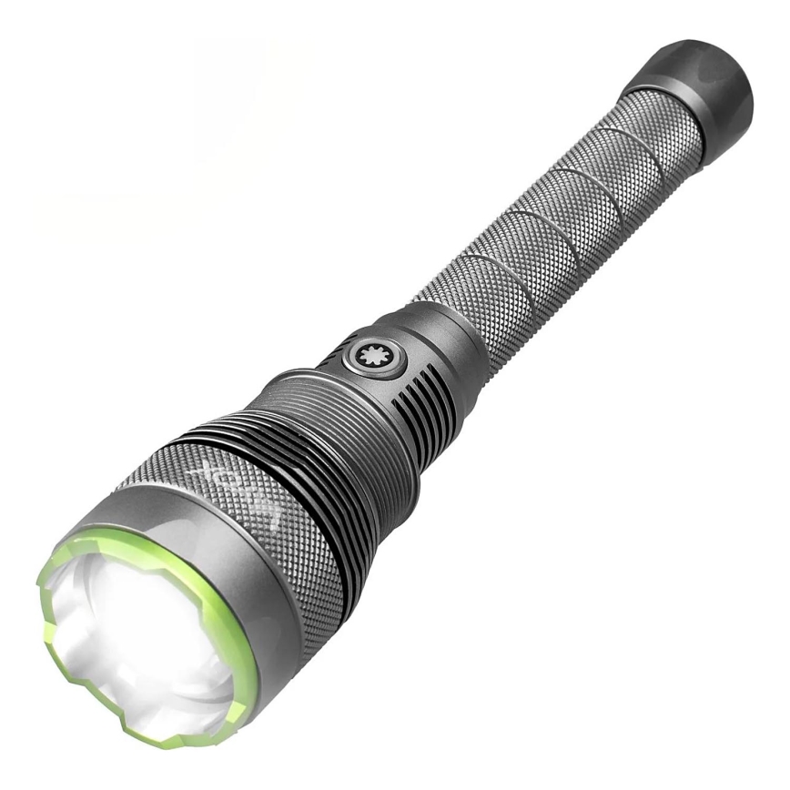 LED Ściemnialna akumulatorowa latarka z funkcją power banku LED/5V IPX7 10000 błyszcz. 2600 mAh