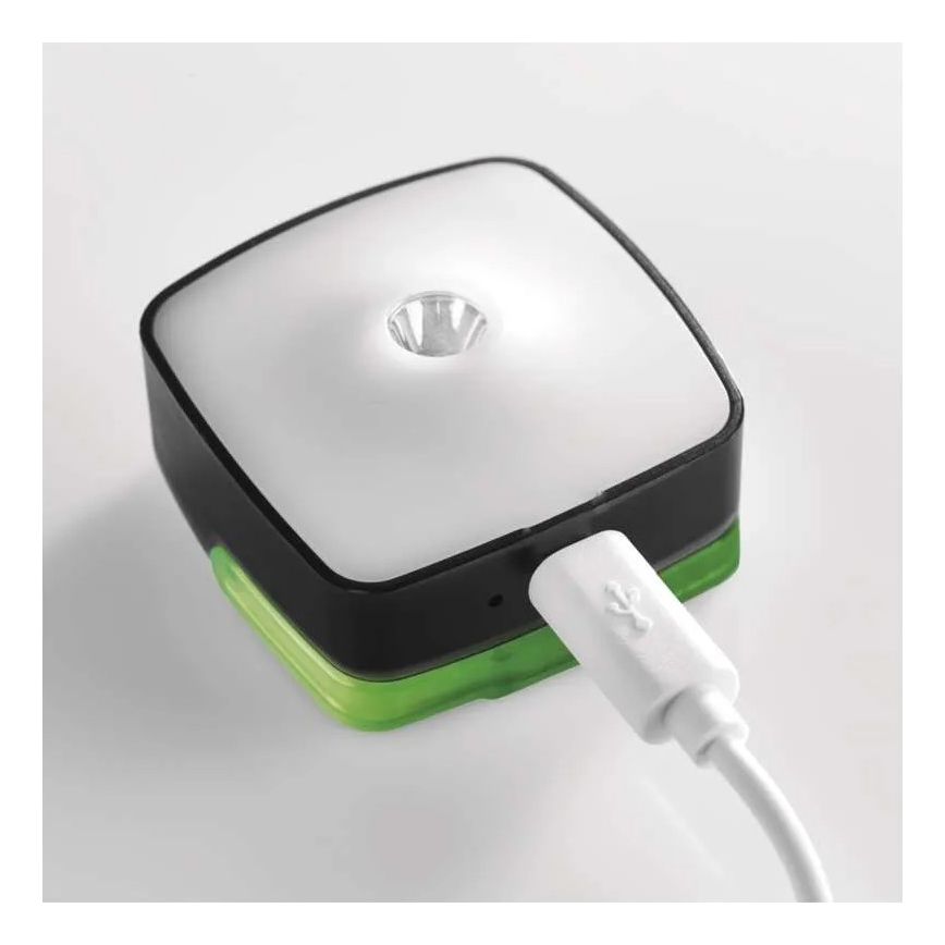 LED Ściemnialna czołówka akumulatorowa LED/USB 110lm 7h 850mAh