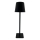 LED Ściemnialna dotykowa lampa stołowa LED/5W/5V USB 1200 mAh czarny