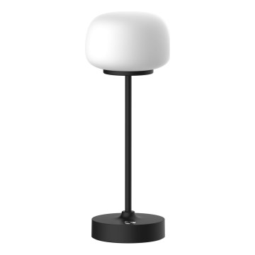 LED Ściemnialna dotykowa lampa stołowa RIMINI LED/2W/5V USB 2000 mAh czarny/biały