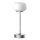 LED Ściemnialna dotykowa lampa stołowa RIMINI LED/2W/5V USB 2000 mAh matowy chrom/biały