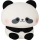 LED Ściemnialna dziecięca lampka dotykowa PANDA LED/2W/3,7V 1200 mAh