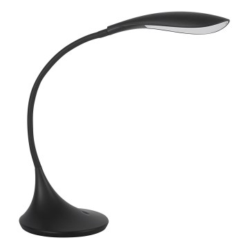 LED Ściemnialna elastyczna lampa stołowa FRANCO LED/6,8W/230V czarna