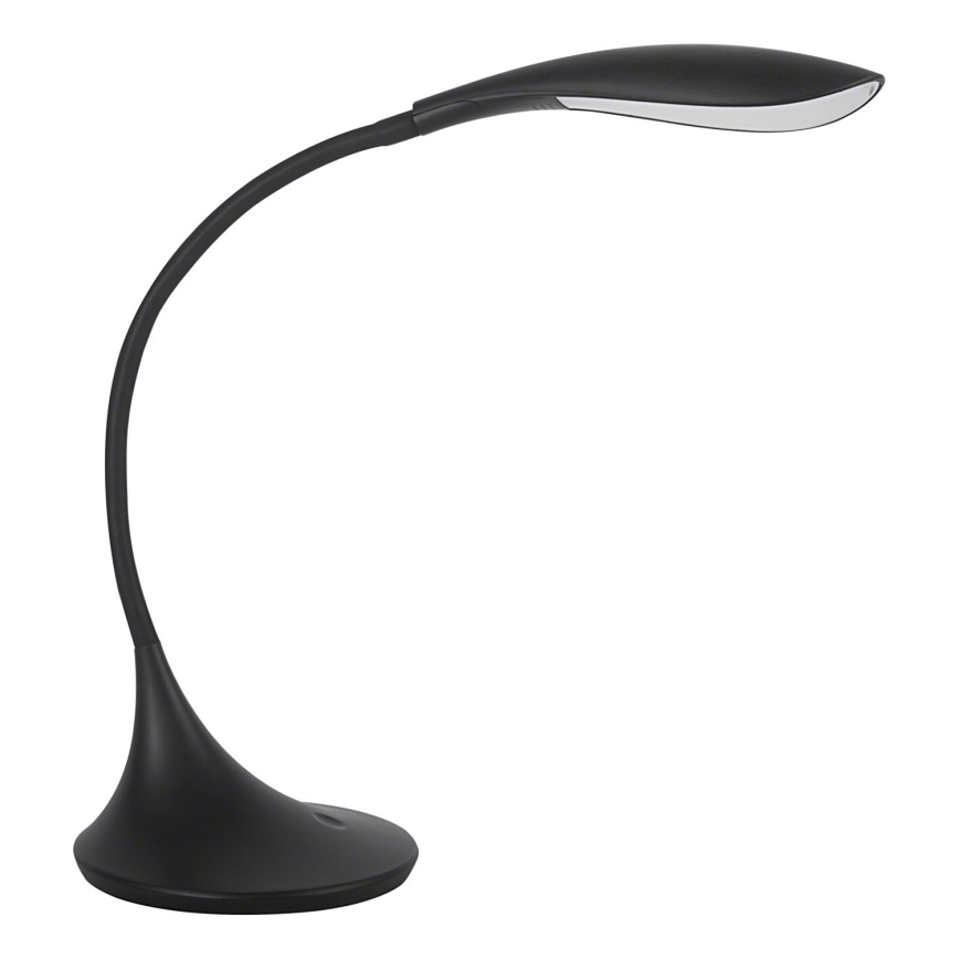 LED Ściemnialna elastyczna lampa stołowa FRANCO LED/6,8W/230V czarna