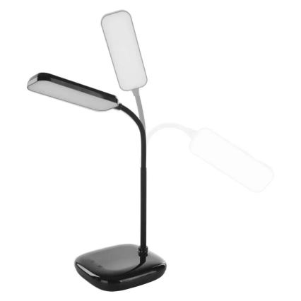LED Ściemnialna elastyczna lampa stołowa LED/12W/230V 3000K/4000K/6500K czarny