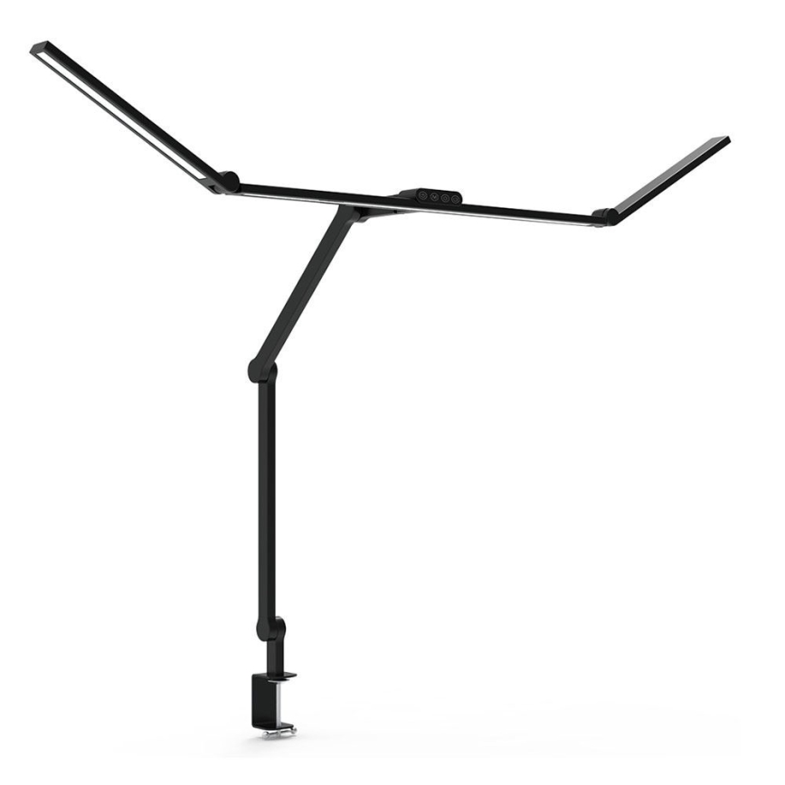 LED Ściemnialna dotykowa elastyczna lampa stołowa POINTIQ LED/36W/230V 3000-6500K CRI 92 czarny