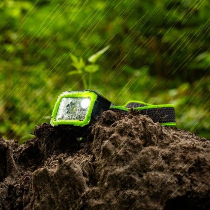 Czołówka LED ładowalna z czujnikiem i regulacją jasności LED/10W/5V IP66 750 lm 1500 mAh