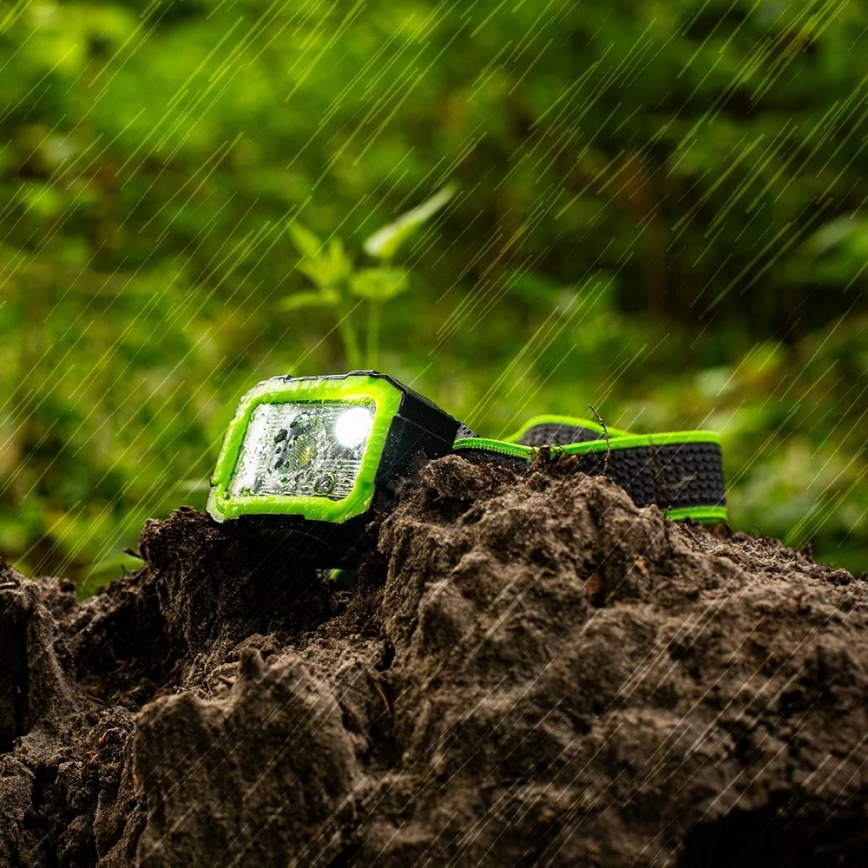 Czołówka LED ładowalna z czujnikiem i regulacją jasności LED/10W/5V IP66 750 lm 1500 mAh