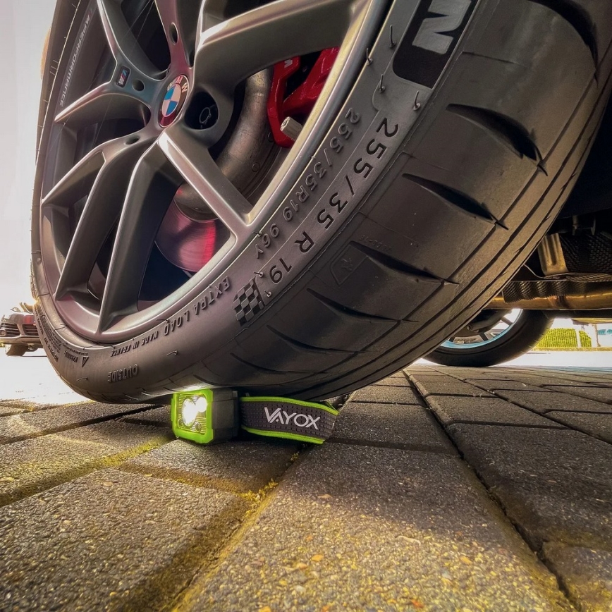 Czołówka LED ładowalna z czujnikiem i regulacją jasności LED/10W/5V IP66 750 lm 1500 mAh