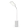 LED ściemnialna ładowalna dotykowa elastyczna lampka biurkowa z klipsem LED/5W/1200 mAh biała