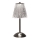 LED Ściemnialna ładowalna dotykowa Lampa stołowa LED/2,4W/5V 3000-6000K 1800 mAh chrom błyszczący