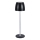 LED Ściemnialna ładowalna dotykowa Lampa stołowa LED/3W/5V 3000K 1800 mAh czarny