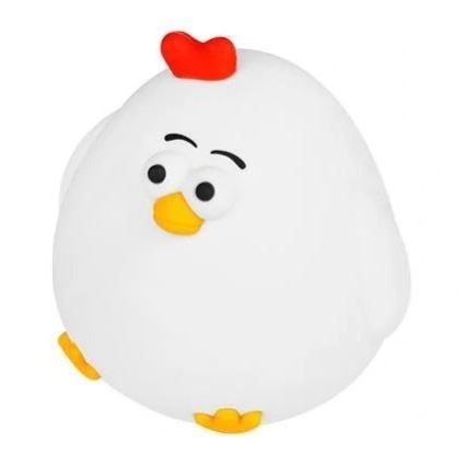 LED ściemnialna ładowalna dziecięca lampka nocna LED/1W/5V 3000K 800 mAh kurczaczek