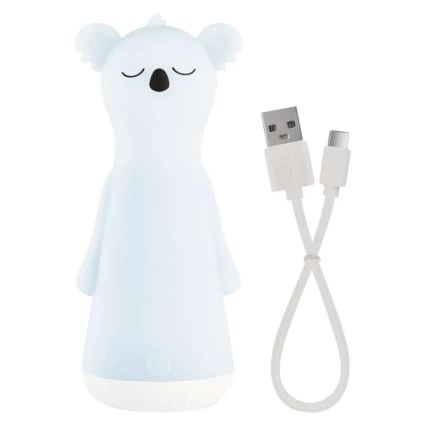 LED ściemnialna ładowalna dziecięca latarka z lampką nocną 2 w 1 LED/3,7V 1200 mAh