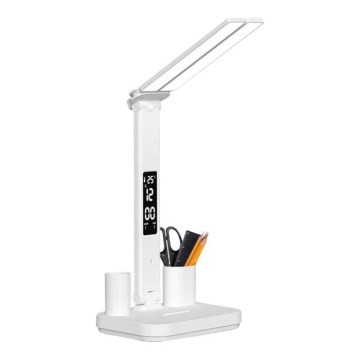 LED ściemnialna ładowalna lampa biurkowa NOBLITE P LED/5W/5V 3000/4000/6000K 2200 mAh biała