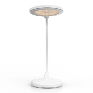 LED ściemnialna ładowalna lampa dotykowa z lusterkiem LED/6W/1200 mAh 3000/4000/5700K CRI 90 biała