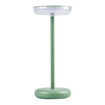 LED Ściemnialna ładowalna lampa FLUXY LED/1,7W/1800 mAh IP44 zielona