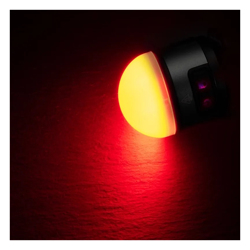 LED Ściemnialna ładowalna latarka czołowa LED/8W/5V IP42 210 lm 800 mAh