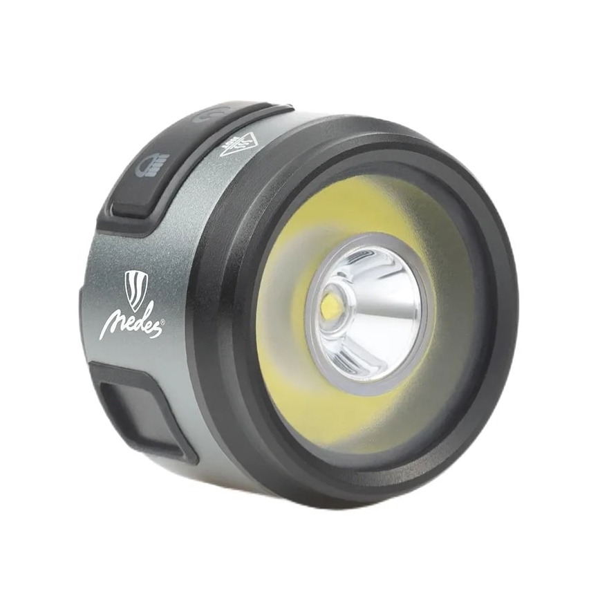 LED Ściemnialna ładowalna latarka czołowa LED/8W/5V IP42 210 lm 800 mAh