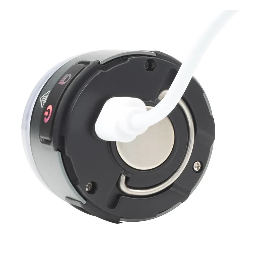LED Ściemnialna ładowalna latarka czołowa LED/8W/5V IP42 210 lm 800 mAh