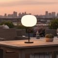 LED ściemnialna ładowalna zewnętrzna lampa stołowa VENEZIA LED/2W/5V 2700K IP54 4000 mAh czarna