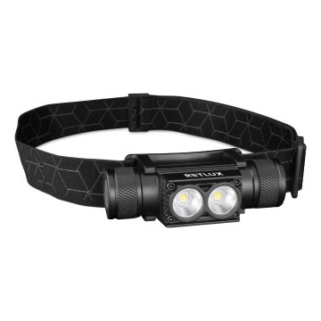 LED Ściemnialna ładowalny aluminiowa czołówka LED/2600 mAh IP65