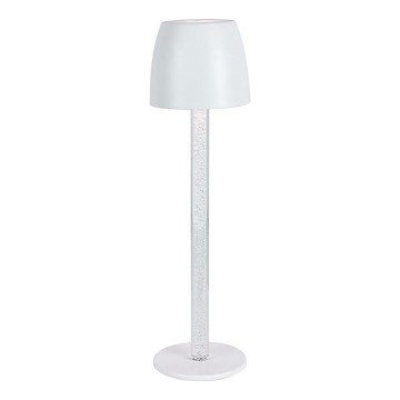 LED Ściemnialna ładowalny dotykowa Lampa stołowa LED/3W/5V 3000K 1800 mAh biały