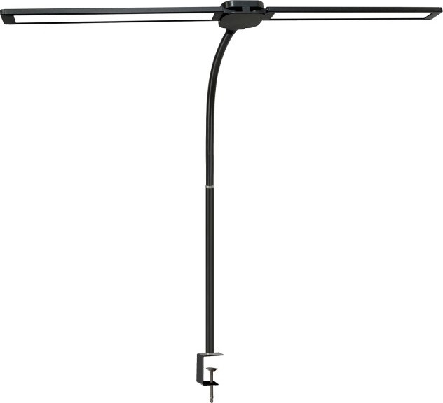 LED ściemnialna lampa biurkowa USB TENUIX DUO 2xLED/7W/5V 3000-6000K czarna