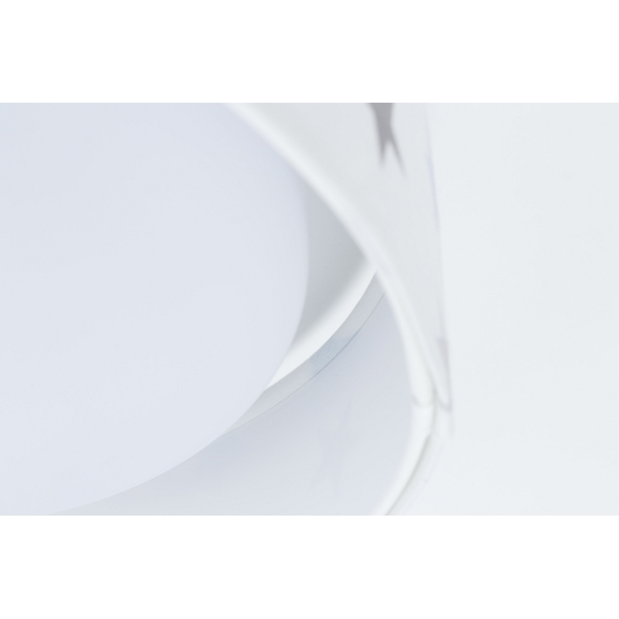 LED Regulowane natynkowe oświetlenie dziecięce SMART GALAXY KIDS LED/24W/230V 3000-6500K gwiazdki białe/szare/niebieskie + pilot zdalnego sterowania