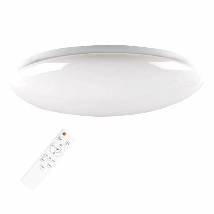 LED Regulowane oświetlenie łazienkowe PIRIUS LED/48W/230V śr. 38 cm 3000-6000K IP44 + pilot zdalnego sterowania