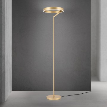 LED ściemnialna lampa podłogowa KOLK LED/40W/230V 2700/4000K złota