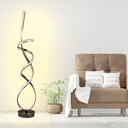 LED Ściemnialna lampa podłogowa LED/80W/230V 3000-6500K + pilot zdalnego sterowania