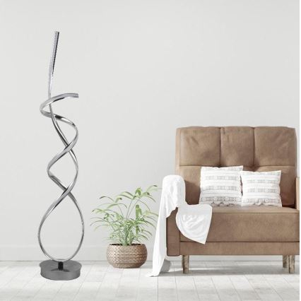 LED Ściemnialna lampa podłogowa LED/80W/230V 3000-6500K + pilot zdalnego sterowania
