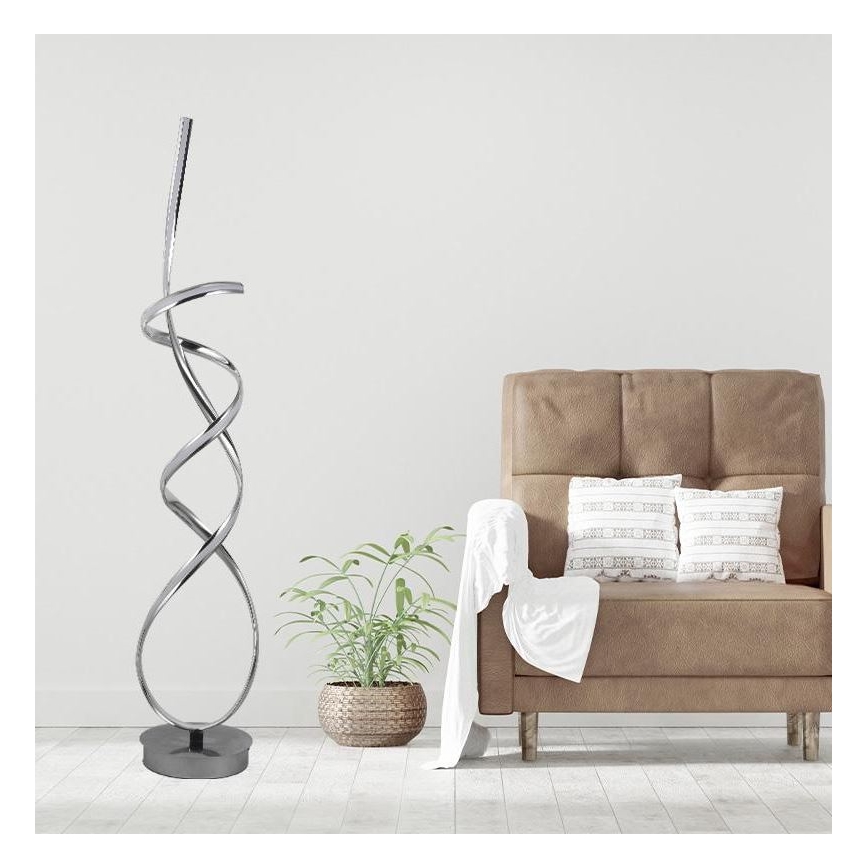 LED Ściemnialna lampa podłogowa LED/80W/230V 3000-6500K + pilot zdalnego sterowania