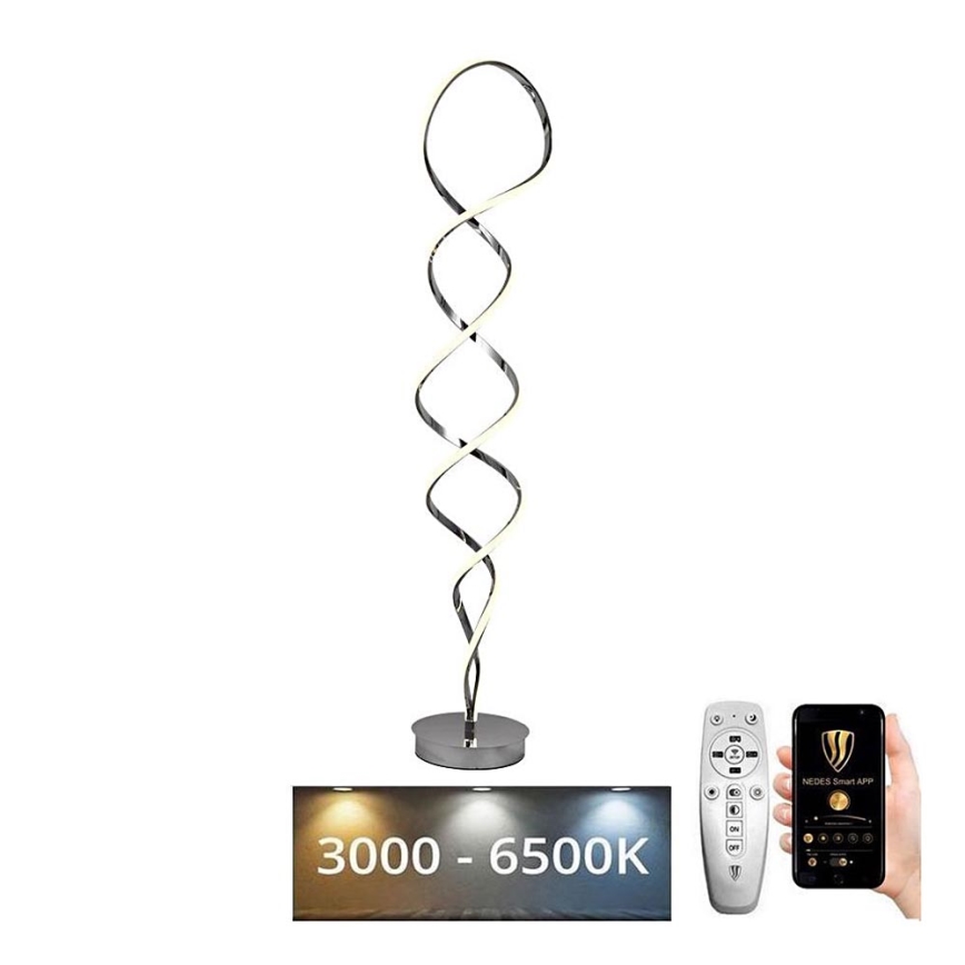 LED Ściemnialna lampa podłogowa LED/90W/230V 3000-6500K + pilot zdalnego sterowania