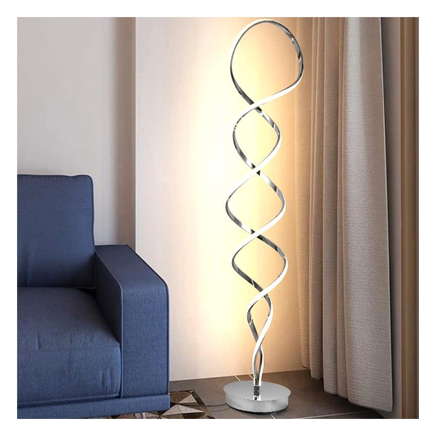 LED Ściemnialna lampa podłogowa LED/90W/230V 3000-6500K + pilot zdalnego sterowania