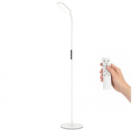 LED ściemniana lampa stojąca TEILO LED/10W/230V 3000/4000/6500K biała + pilot zdalnego sterowania