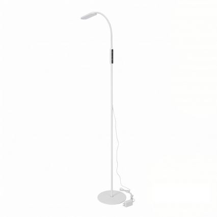 LED ściemniana lampa stojąca TEILO LED/10W/230V 3000/4000/6500K biała + pilot zdalnego sterowania