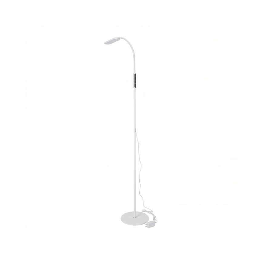 LED ściemniana lampa stojąca TEILO LED/10W/230V 3000/4000/6500K biała + pilot zdalnego sterowania