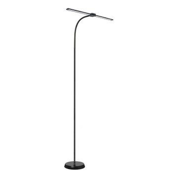 LED ściemnialna lampa podłogowa TEILO LED/14W/230V 3000/4000/6000K czarna