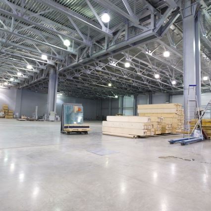 LED Ściemnialna lampa przemysłowa High Bay LED/500W/230V 4000K IP65 czarny