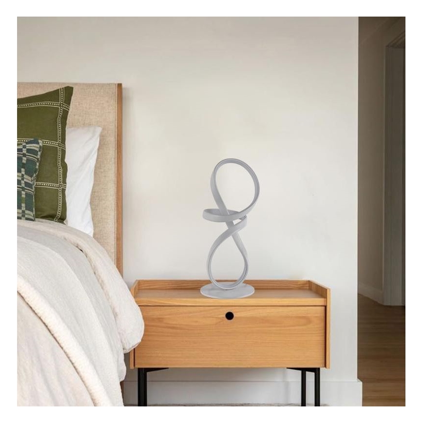 LED Ściemnialna lampa stołowa LED/26W/230V 3000/4000/6500K biała