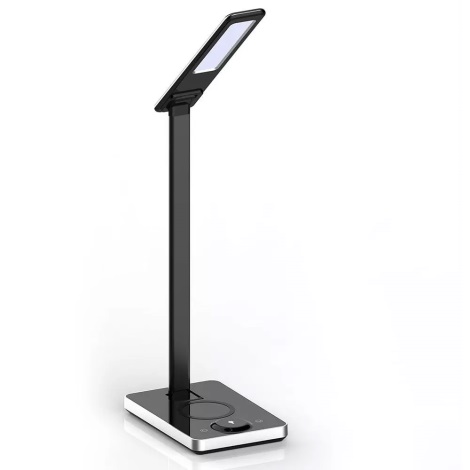 LED Ściemnialna lampa stołowa LED/5W/230V z bezprzewodowym ładowaniem