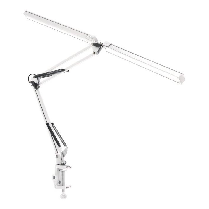 LED Ściemnialna lampa stołowa TENUIX DUO 2xLED/14W/230V 3000-6000K biała