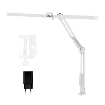 LED Ściemnialna lampa stołowa TENUIX DUO 2xLED/14W/230V 3000-6000K biała