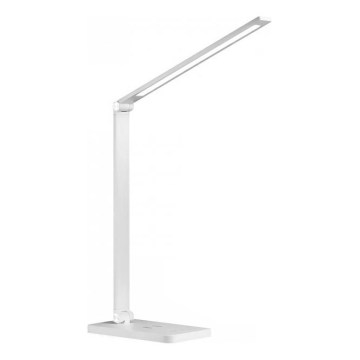 LED ściemnialna lampa stołowa z bezprzewodowym ładowaniem Qi NOBLITE Q LED/7W/230V 3000/4000/6500K biała