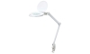 LED Ściemnialna lampa stołowa z lupą LED/10W/230V biała